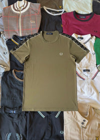 Fred Perry T-Shirt | Olivgrün | Gr. Xs