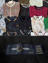 Fred Perry Polo | Schwarz | Gr. S