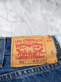 Levi‘s 501 Jeans | Blau | W38 L30 (XL)