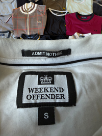 Weekend Offender T-shirt | Weiß | Gr. S