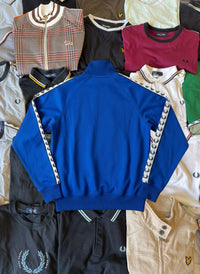 Fred Perry Sportjacke | Schwarz | Gr. XS