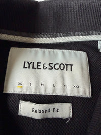 Lyle & Scott Polo | Schwarz | Gr. XS