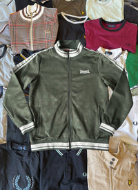 Lonsdale Tracksuit | Dunkelgrün | Gr. L ( Slim Fit )