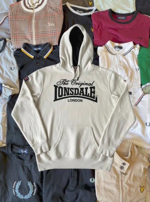 Lonsdale Sweater | Beige | Gr. S