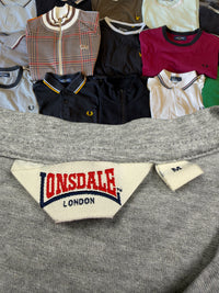 Lonsdale T-shirt | Grau | Gr. M