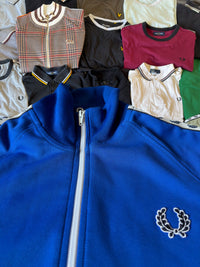 Fred Perry Sportjacke | Schwarz | Gr. XS
