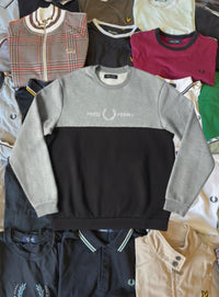 Fred Perry Sweater | Grau | Gr. M
