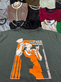 Three Stroke T-shirt | Grün | Gr. S