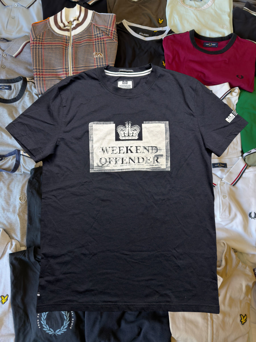 Weekend Offender T-shirt | Schwarz | Gr. S