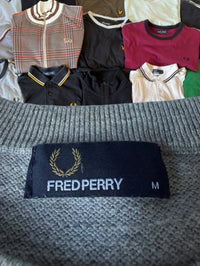 Fred Perry Sweater | Grau | Gr. M