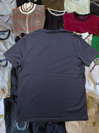 Three Stroke T-shirt | Marineblau | Gr. S