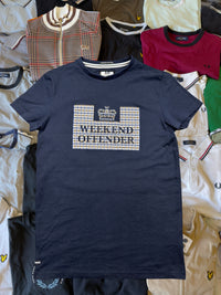 Weekend Offender T-shirt | Marineblau | Gr. XS