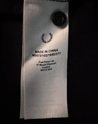 Fred Perry Polo | Schwarz | Gr. L