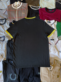 Lyle & Scott T-shirt | Schwarz / Gelb | Gr. M