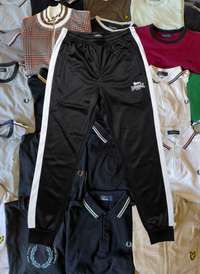 Lonsdale Tracksuit | Schwarz | Gr. M