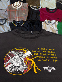 Three Stroke T-shirt | Schwarz | Gr. S