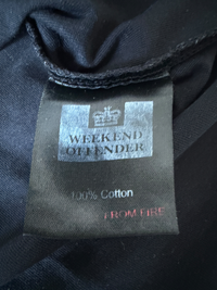 Weekend Offender T-shirt | Schwarz | Gr. M