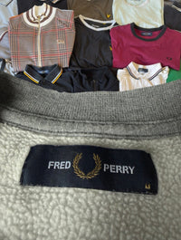 Fred Perry Sweater | Grau | Gr. M