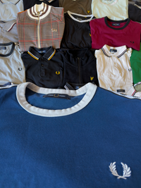 Fred Perry T-shirt | Blau | Gr. S