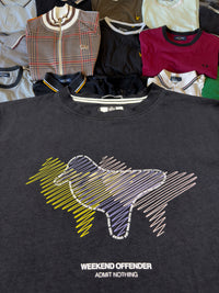 Weekend Offender T-shirt | Schwarz | Gr. S