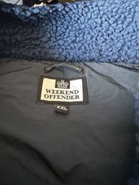 Weekend Offender Fleecejacke | Marineblau | Gr. XXL