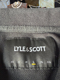 Lyle & Scott Polo | Schwarz | Gr. L