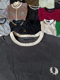 Fred Perry T-shirt | Schwarz | Gr. S