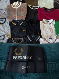 Fred Perry Polo | Blau | Gr. M ( Slim Fit )