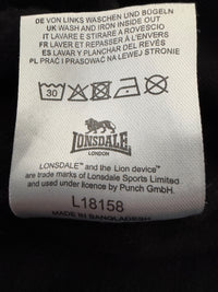 Lonsdale Strickjacke | Schwarz | Gr. S