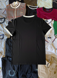 Fred Perry T-shirt | Schwarz | Gr. S