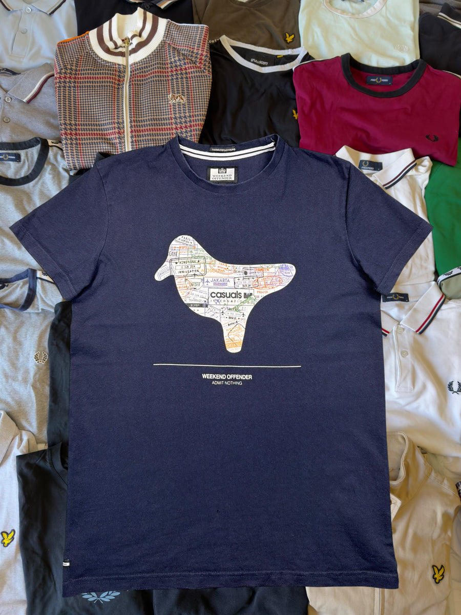 Weekend Offender T-shirt | Marineblau | Gr. S