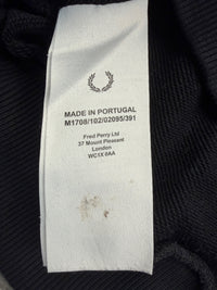 Fred Perry Quarterzip | Schwarz | Gr. S