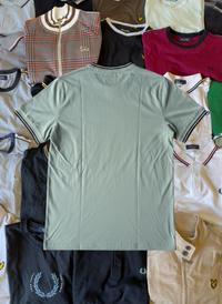 Fred Perry T-shirt | Türkis | Gr. S