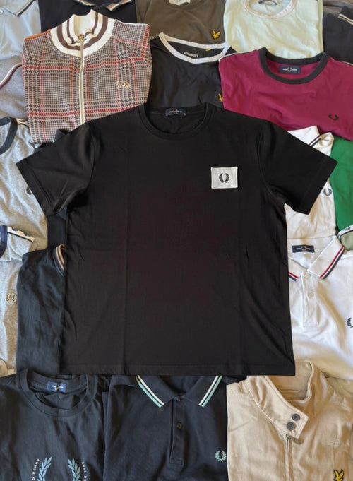 Fred Perry T-shirt | Schwarz | Gr. M