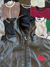 Lonsdale Windbreaker | Schwarz | Gr. XS