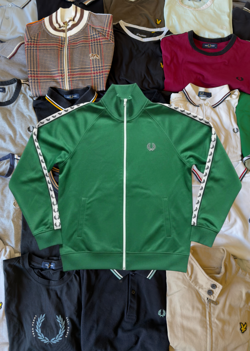 Fred Perry Sportjacke | Grün | Gr. M