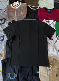 Fred Perry Polo | Schwarz | Gr. L