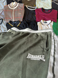 Lonsdale Tracksuit | Dunkelgrün | Gr. L ( Slim Fit )