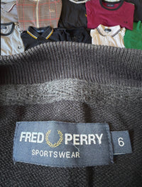 Fred Perry Sweater | Schwarz | Gr. S