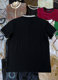 Fred Perry Polo | Schwarz | Gr. L