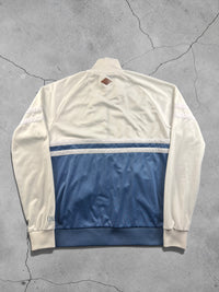Unfair Athletics Sportjacke | Weiß / Blau | Gr. M