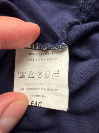 Three Stroke T-shirt | Marineblau | Gr. S