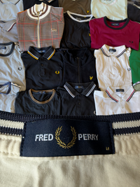 Fred Perry Tshirt | Creme | Gr. M