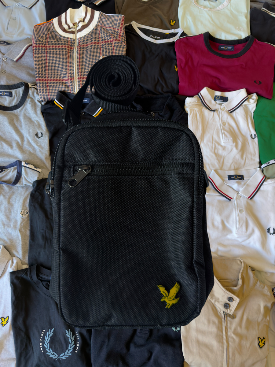 Lyle & Scott Umhängetasche | Schwarz