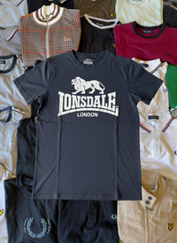 Lonsdale T-shirt | Marineblau | Gr. M
