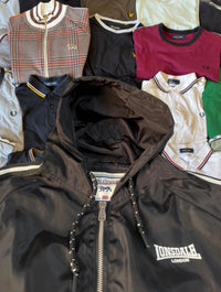 Lonsdale Windbreaker | Schwarz | Gr. L