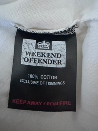 Weekend Offender T-shirt | Weiß | Gr. S