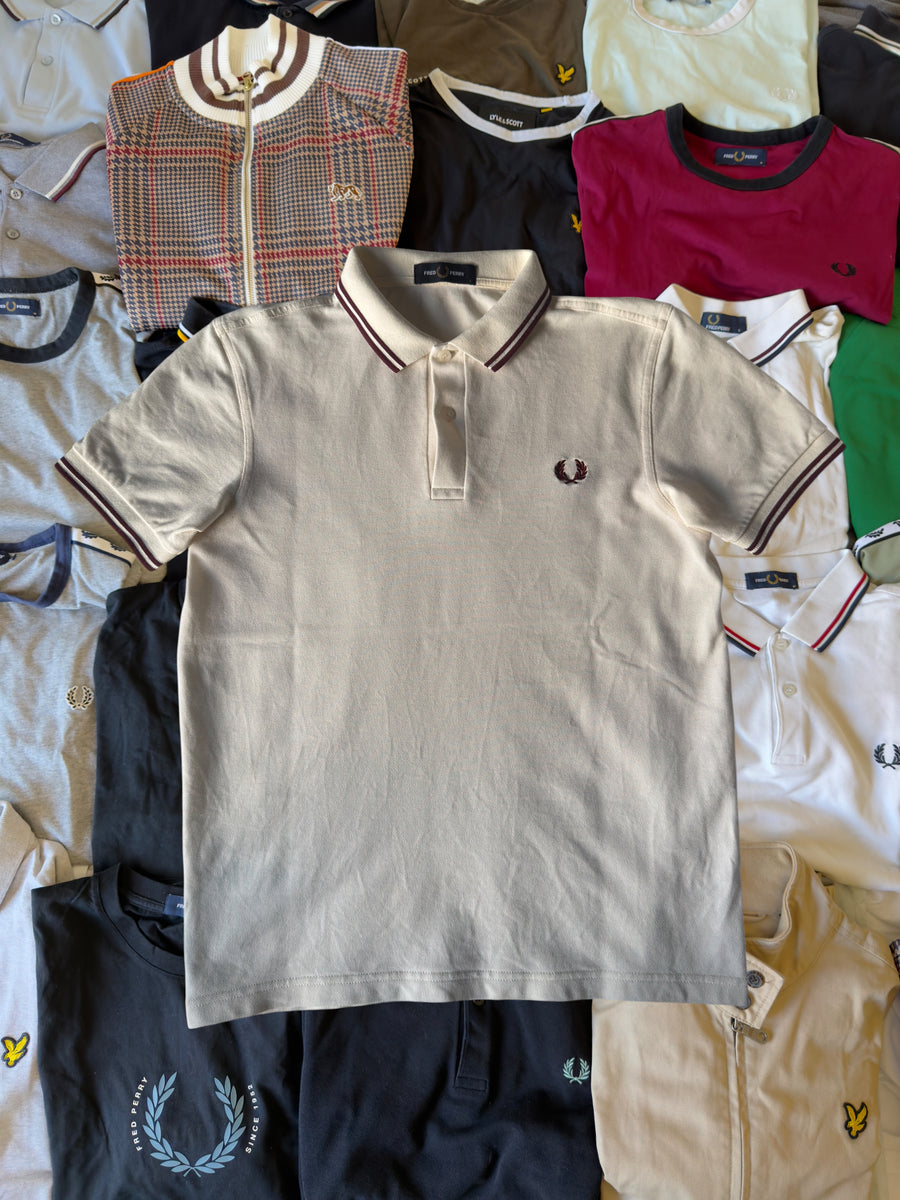 Fred Perry Polo | Beige | Gr. S