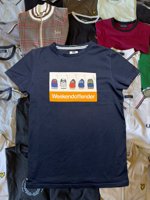 Weekend Offender T-shirt | Marineblau | Gr. S