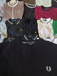 Fred Perry Sweater | Schwarz | Gr. XS